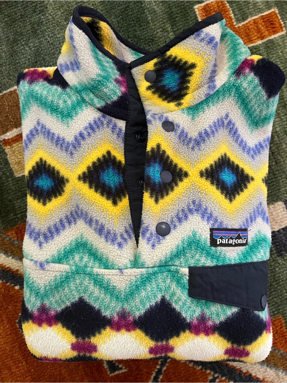 Patagonia Synchilla Snap-T Fleece Pullover - Timber Twist Aztec